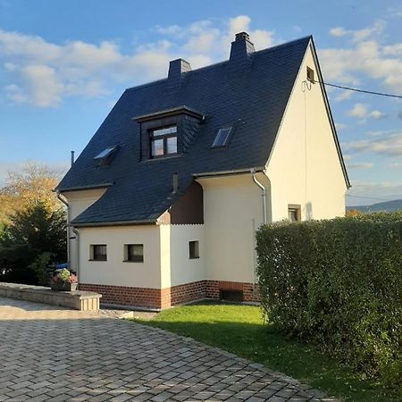 Haus Mit Ausblick 3 Schlafzimmer Wilkau-Hasslau Exteriér fotografie